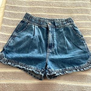 American Eagle - DENIM MOM SHORTS